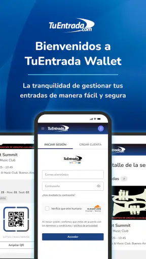TuEntrada Wallet screenshot