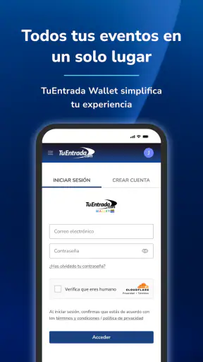 TuEntrada Wallet screenshot