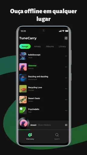TuneCarry: Música offline screenshot