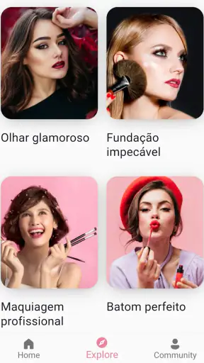 Maquiagem: Vídeos, Cursos & IA screenshot