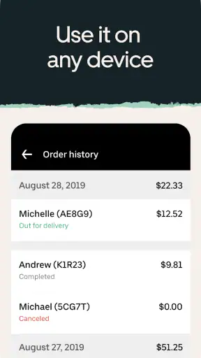 Uber Eats para restaurantes screenshot