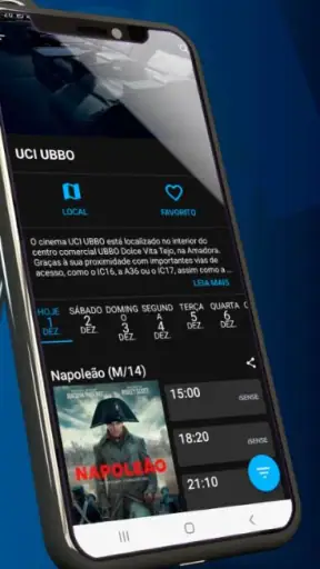 UCI CINEMAS PORTUGAL screenshot