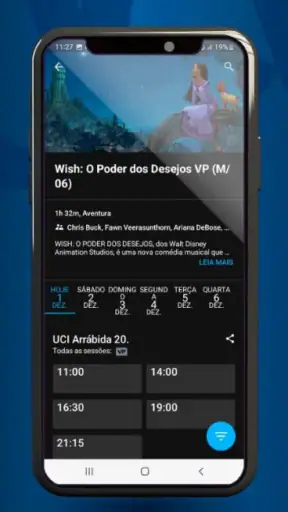 UCI CINEMAS PORTUGAL screenshot