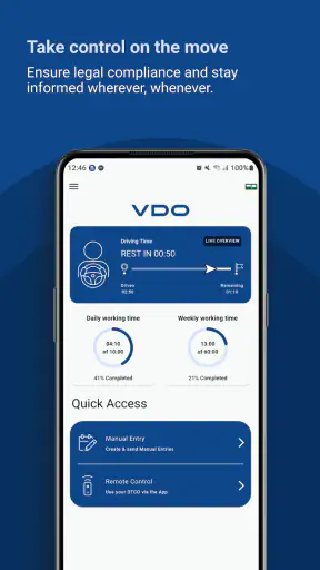 VDO Fleet screenshot