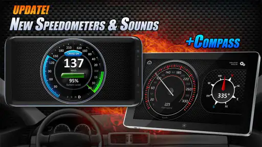 Velocímetros e sons de carros screenshot