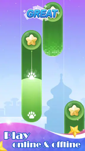 Viagem de Piano: Music Tiles screenshot