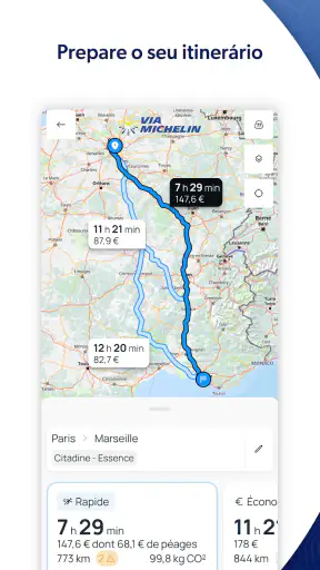 ViaMichelin GPS, Mapas,Tráfego screenshot