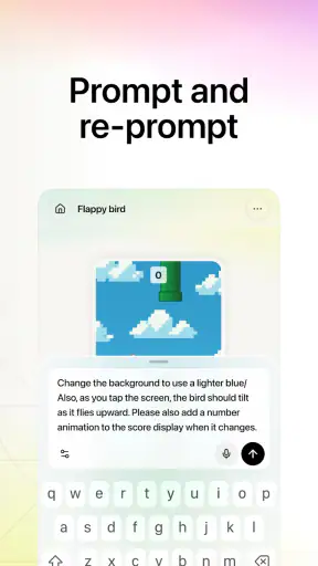 Vibecode - AI App Builder screenshot