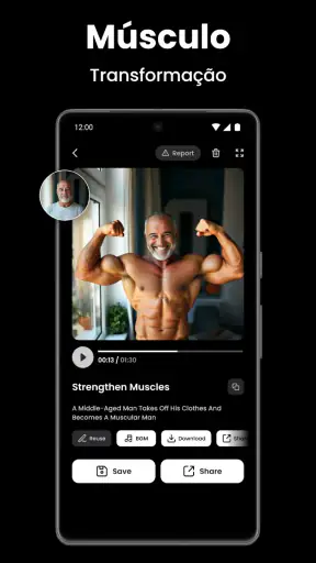 Vídeo IA - Abraços e Beijos screenshot