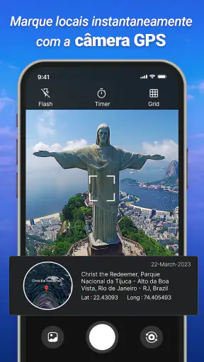 Vista da rua: Navegação GPS screenshot