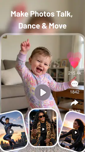Vlog AI: Photo to Video screenshot