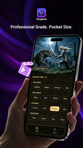 VlogDash : local video editor screenshot