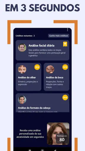 Você é atraente? Scanner de IA screenshot
