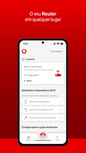 Vodafone Smart Router screenshot