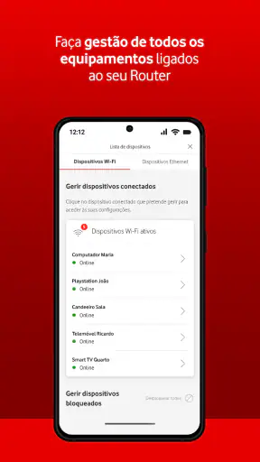 Vodafone Smart Router screenshot