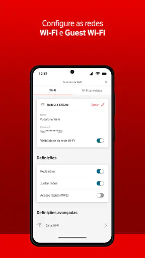 Vodafone Smart Router screenshot