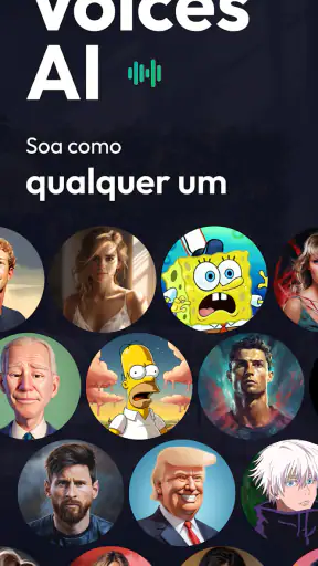 Voices AI: Modificador de Voz screenshot