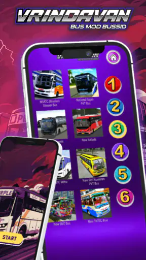 Vrindavan Bus Mod Bussid screenshot
