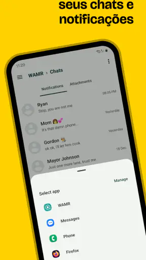 WAMR: mensagens apagadas screenshot