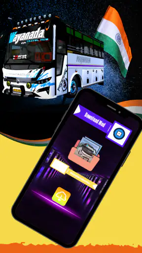 Wayanadan Bus Mod Livery screenshot