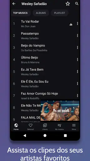 Whatlisten: Player de música screenshot