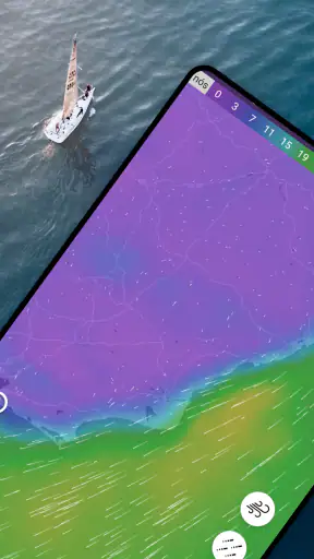 Windfinder: Mapa Vento & Clima screenshot