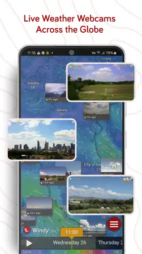 Windy.com - Previsão do tempo screenshot