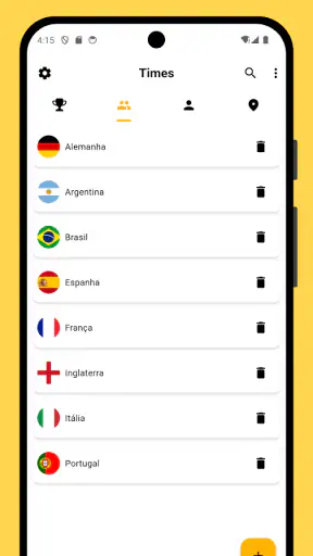 Winner - Gerenciar torneios screenshot