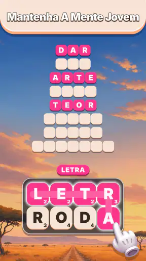 Word Tiles - Jogo de Palavras screenshot