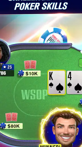 WSOP - Jogos de Poker Online screenshot