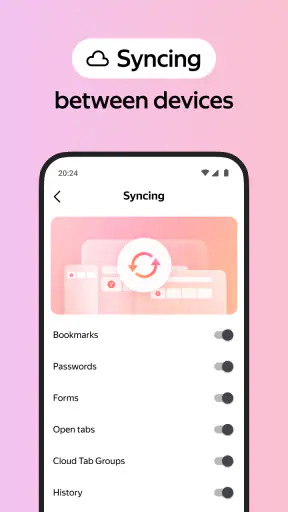 Yandex: Navegador seguro screenshot