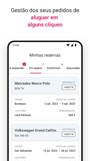 Yescapa screenshot