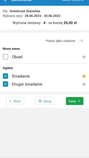 zamowposilek.pl screenshot