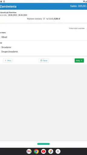 zamowposilek.pl screenshot