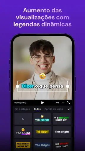 Zeemo: Vídeo IA e Legendas screenshot