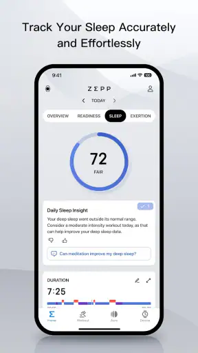 Zepp screenshot