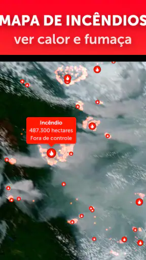 Zoom Earth - Tempo Radar Mapa screenshot