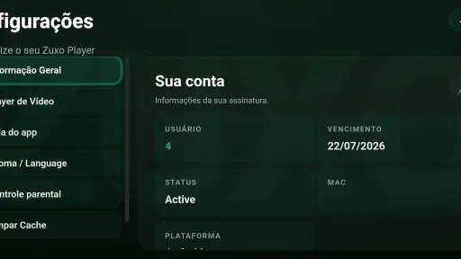 Zuxo Player screenshot