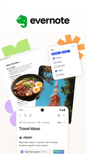 Evernote - ตัวจัดระเบียบบันทึก screenshot