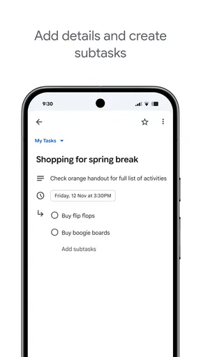 Google ToDo リスト screenshot