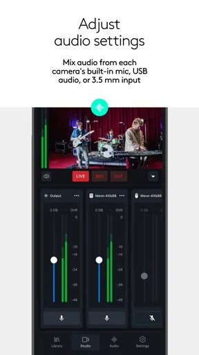Mevo Studio screenshot