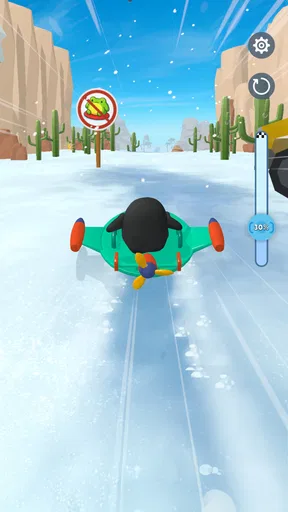 Sled Surfers - ズ - 坂冒険 screenshot