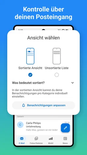 GMX - Mail, Cloud & News screenshot