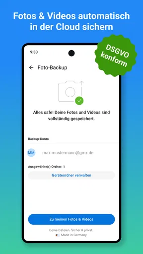 GMX - Mail, Cloud & News screenshot
