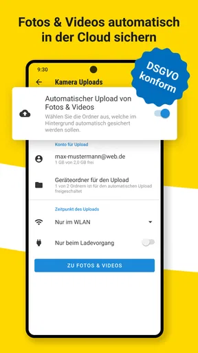 WEB.DE Mail, Cloud & News screenshot
