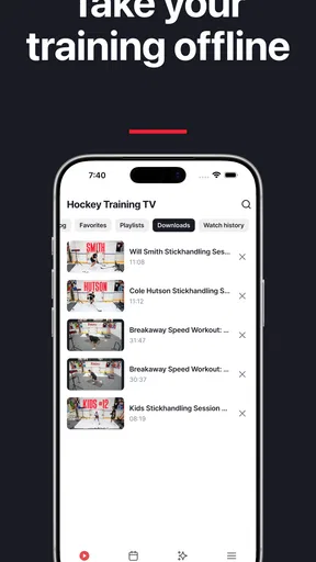 Hockey Training TV screenshot