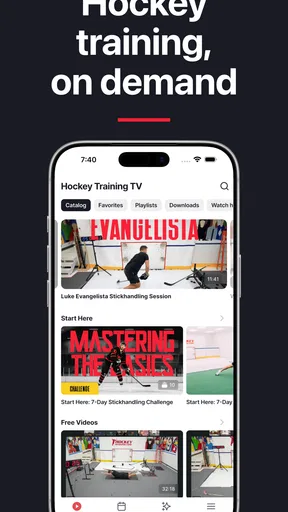 Hockey Training TV screenshot