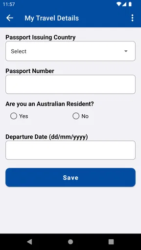 Tourist Refund Scheme screenshot