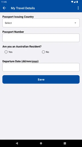 Tourist Refund Scheme screenshot