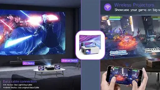 HD Movie Projector screenshot